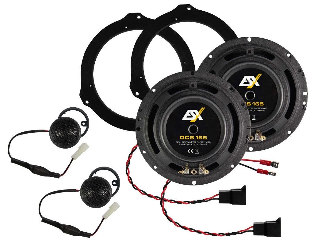 ESX DCS165 16,5 cm (6.5") 2-weg composet / speakers, Auto diversen, Audio-design, Nieuw, Am Breilingsweg 3, 76709 Kronau, Duitsland