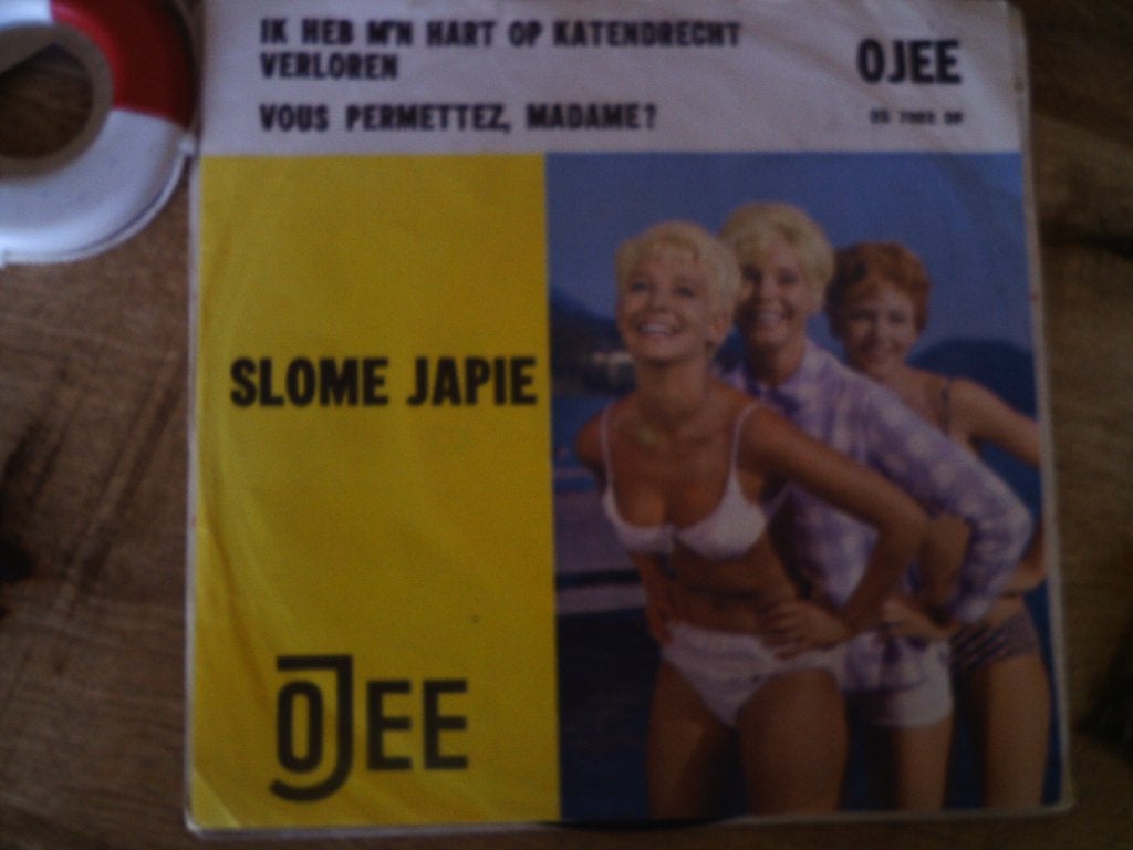slome japie - ik heb m'n hart op katendrecht verloren 17jun, Single, Ophalen of Verzenden, Nederlandstalig, Fotohoes