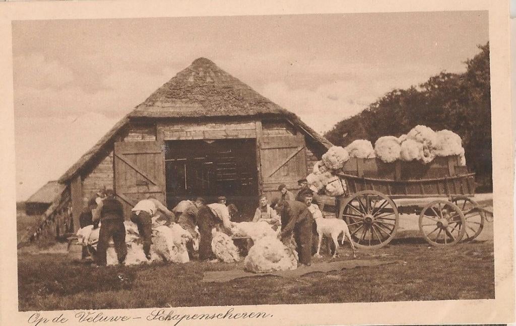 op de veluwe, Verzenden, 1920 tot 1940, Ongelopen, Gelderland