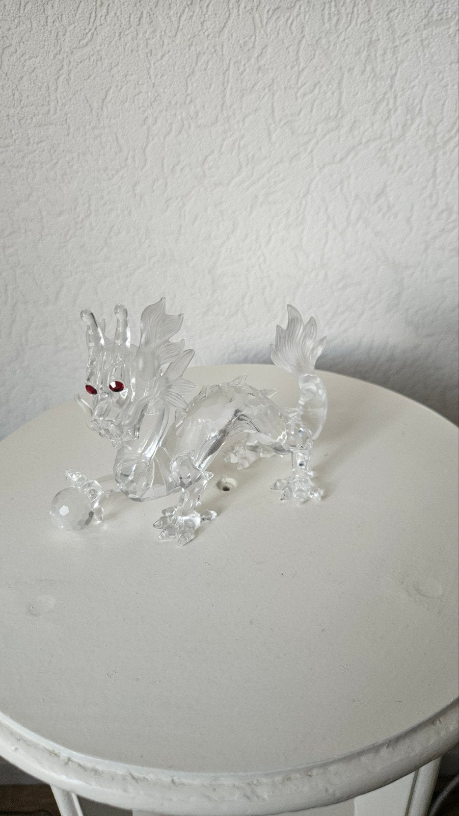 swarovski kristallen beeldje draak uit 1997 compleet, Ophalen, Zo goed als nieuw, Figuurtje