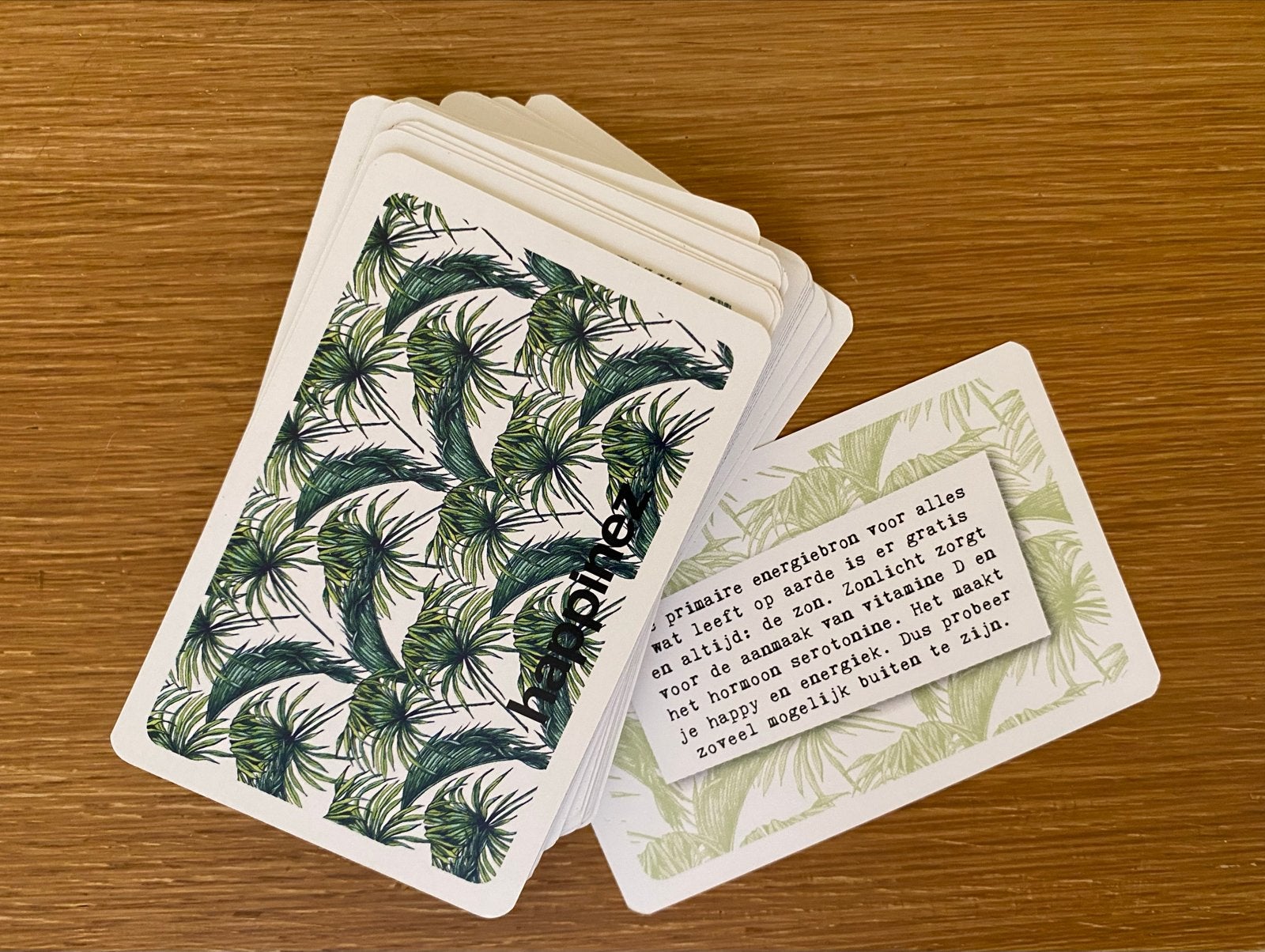 Happinez Inspiratiekaarten, Ophalen of Verzenden, Zo goed als nieuw, Tarot of Kaarten leggen, Overige typen