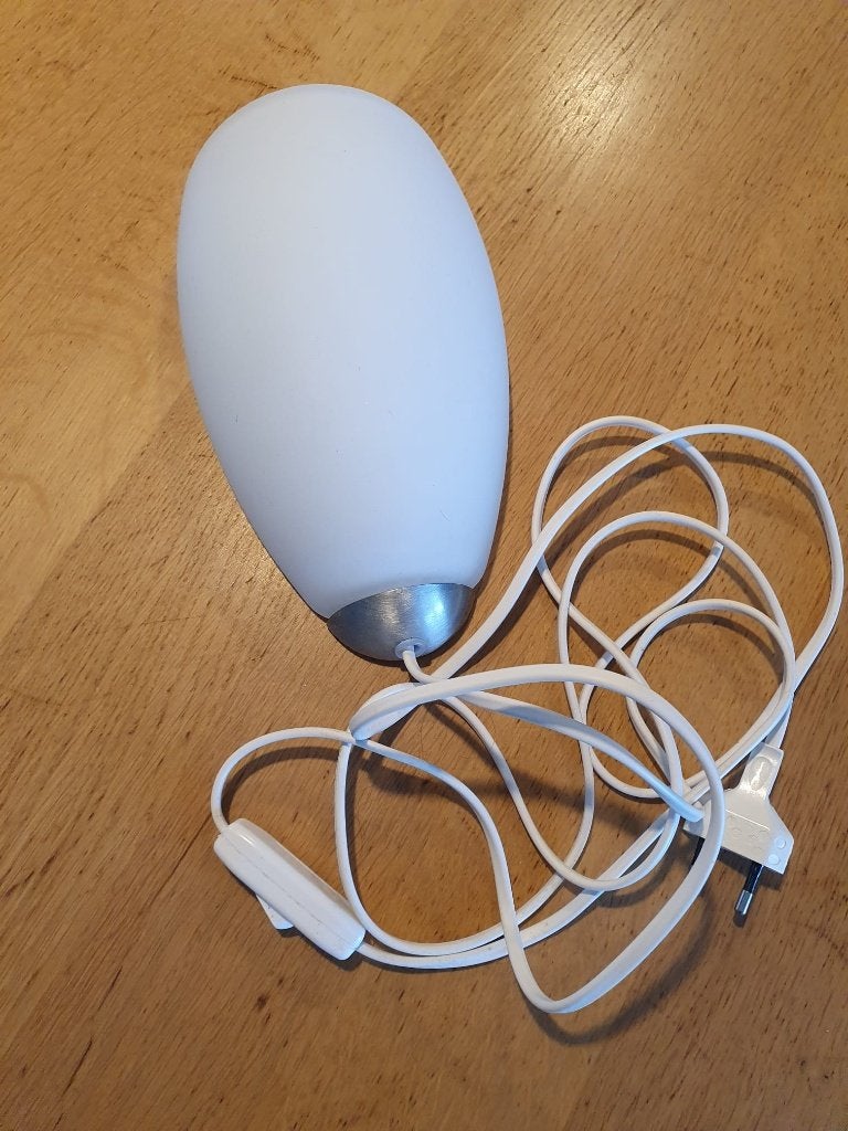 Wandlampjes Ikea Santir 2 stuks, Huis en Inrichting, Lampen | Wandlampen, Ophalen, Met schakelaar, IKEA, Overige typen