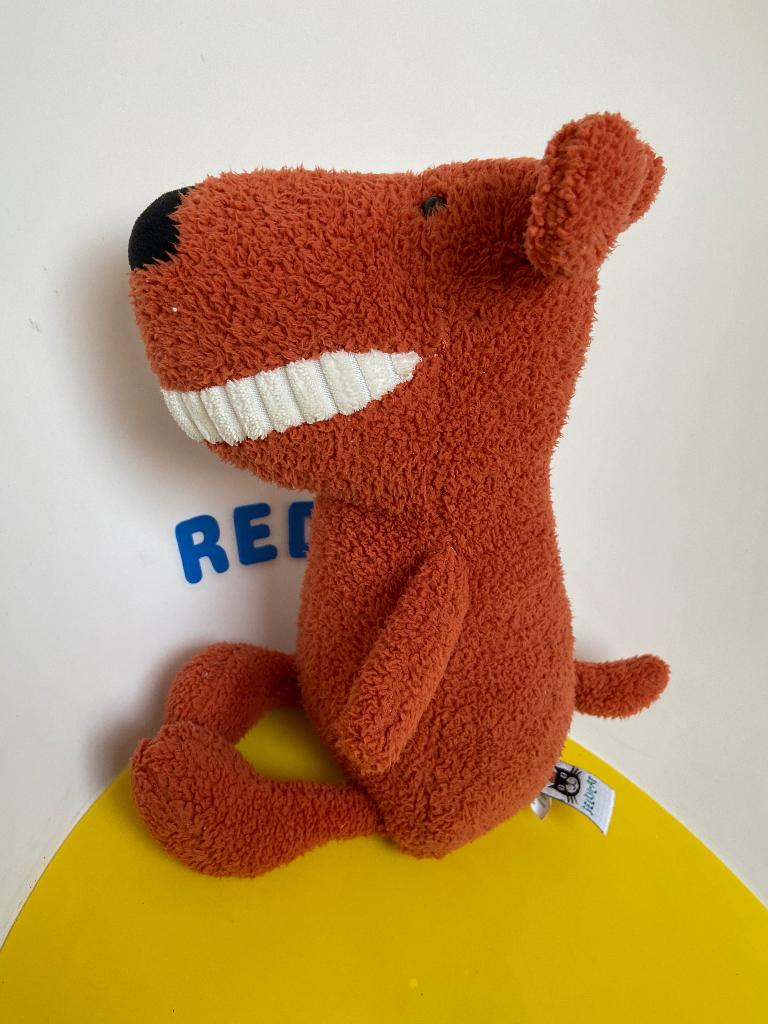 5682 jellycat jelly cat Toothy Mutt hond, Ophalen of Verzenden, Zo goed als nieuw, Overige typen