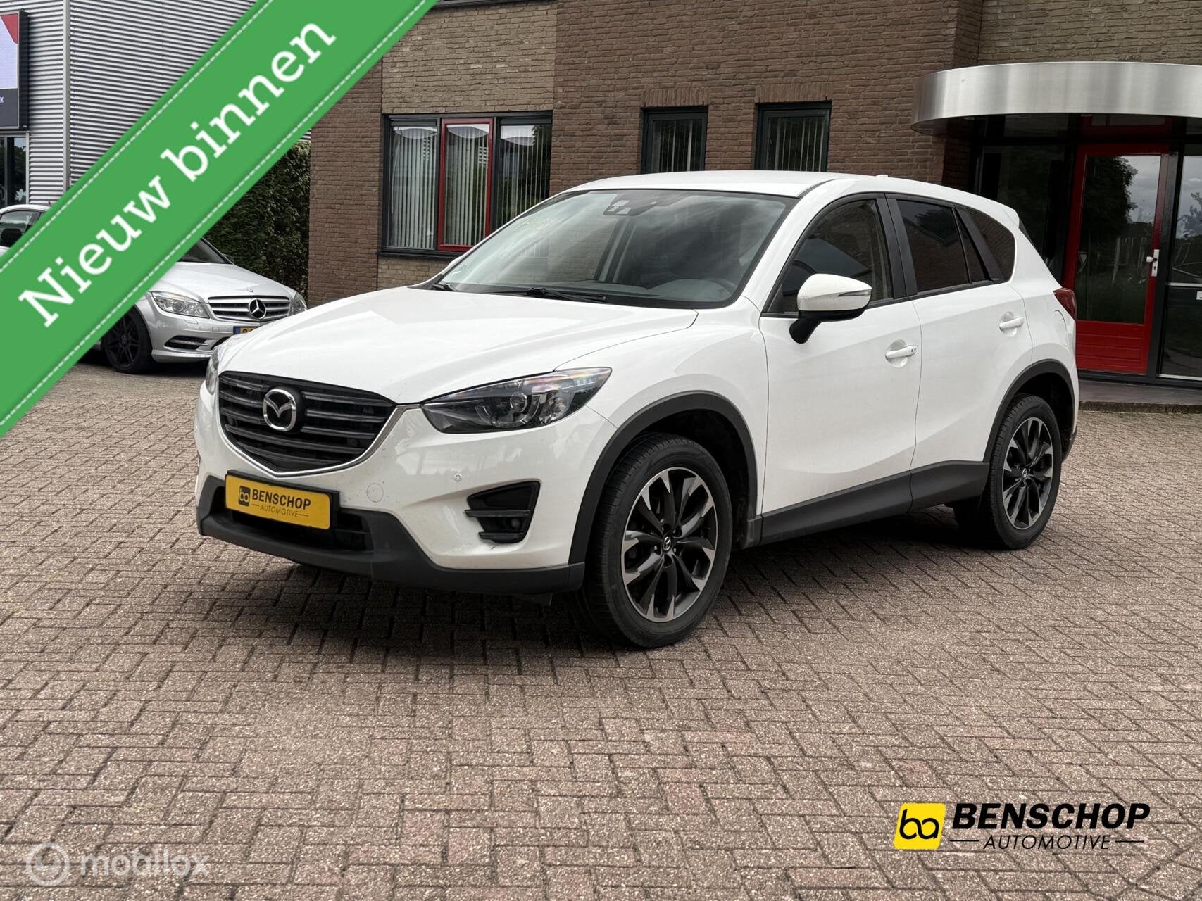 Mazda CX-5 2.5 SkyActiv-G 192 GT-M 4WD Navi Camera Leer Bose, Auto's, Automaat, Zwart, Bedrijf, SUV of Terreinwagen
