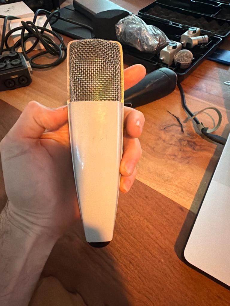 Vintage Sennheiser MD 421-2 Microfoon - Studio/Zang, Muziek en Instrumenten, Microfoons, Ophalen of Verzenden, Zo goed als nieuw