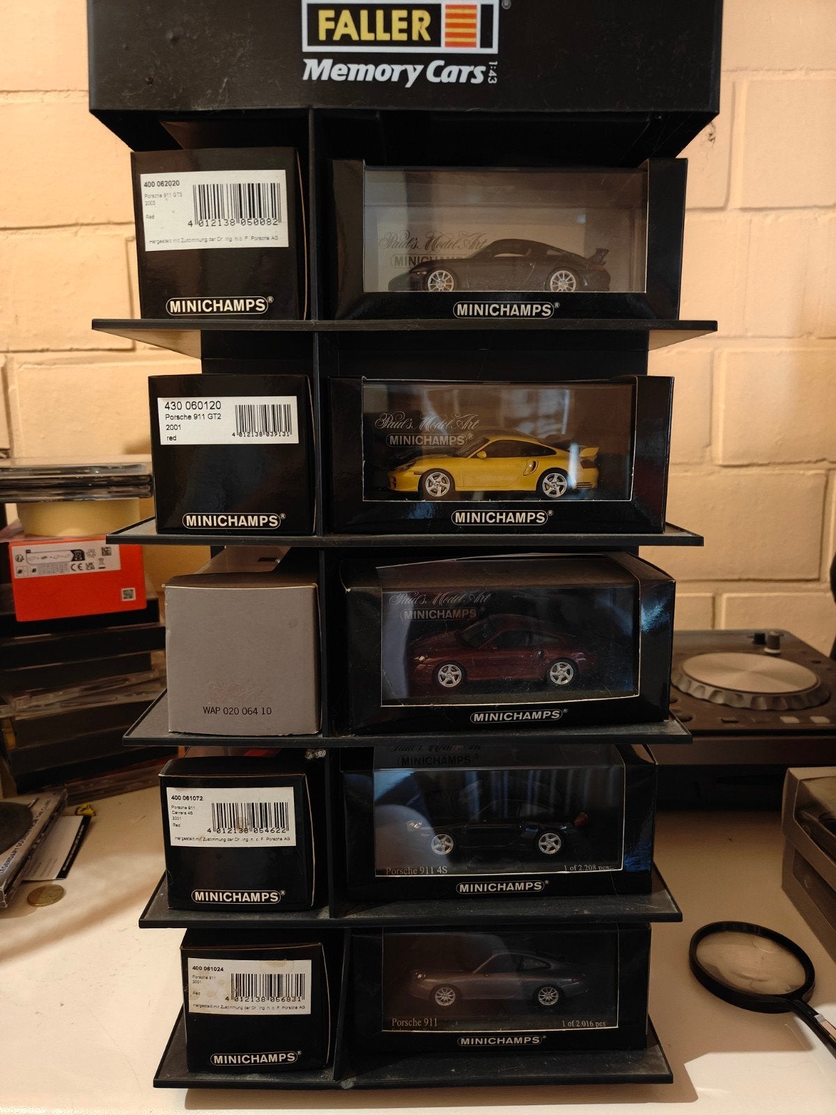 Minichamps Porsche 911 996 1/43 collectie, Ophalen of Verzenden, Nieuw, Auto, MiniChamps