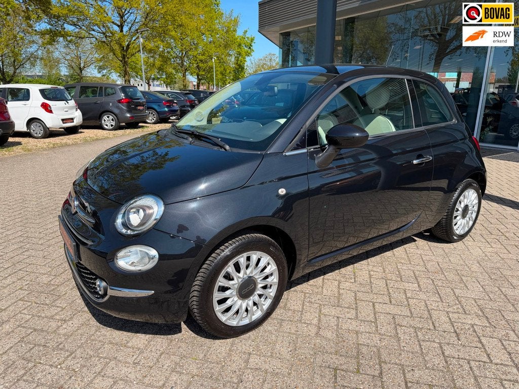 Fiat 500 1.2 Lounge Clima, Panodak, etc, Auto's, Fiat, Voorwielaandrijving, Stof, Gebruikt, 840 kg