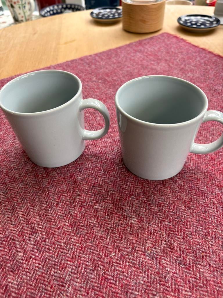 Iittala Teema mok 0.3L (2 stuks), Gebruikt, Ophalen of Verzenden, Overige stijlen, Kop(pen) en/of Schotel(s)