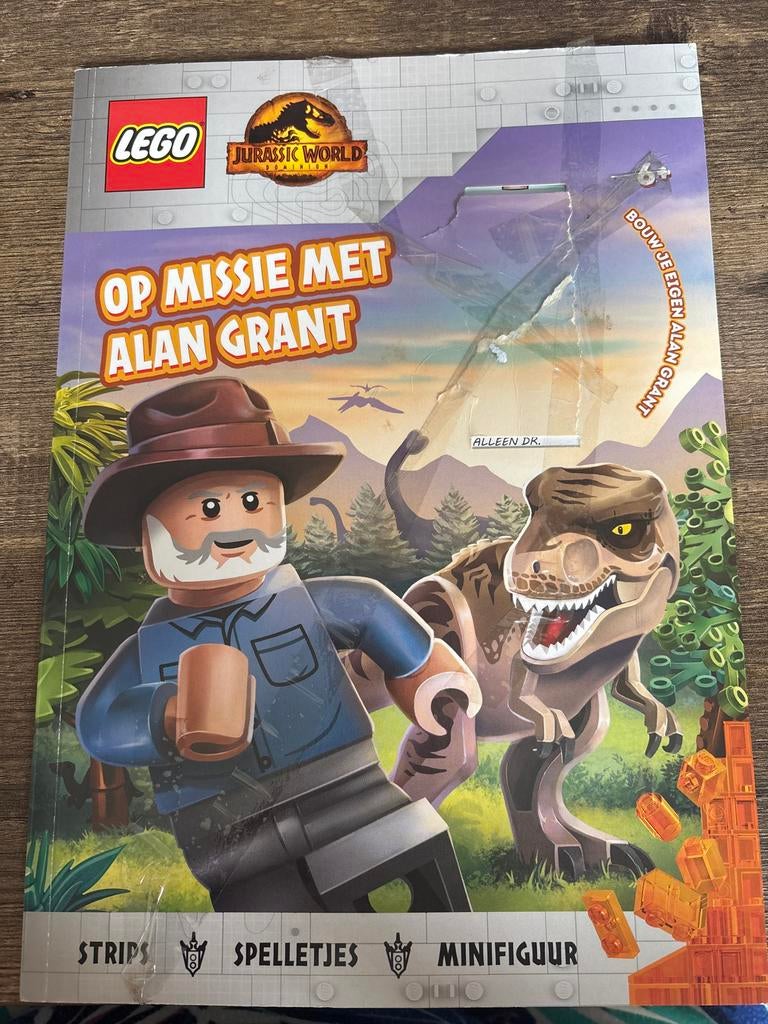 Lego Jurassic World: Op Missie Met Alan Grant, Ophalen of Verzenden, Gelezen