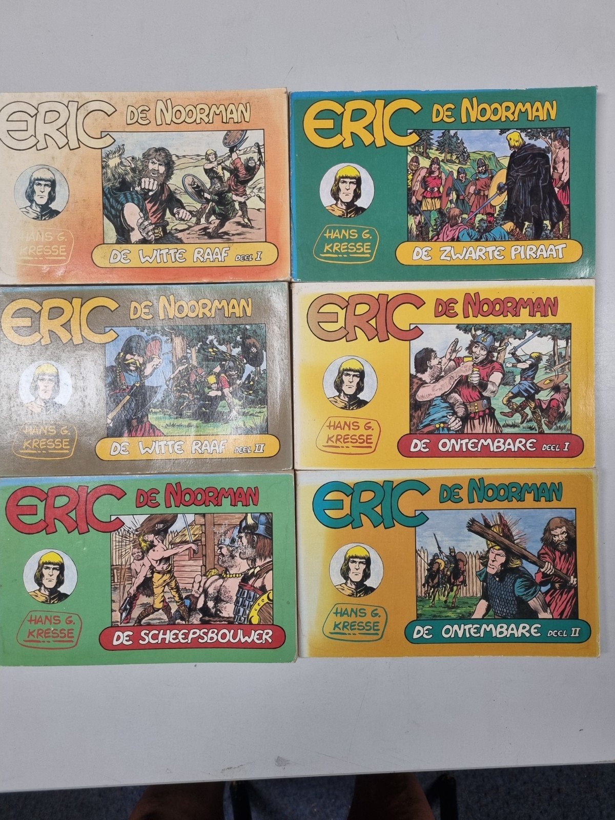 Eric de Noorman - Complete serie (6 delen) - Hans G. Kresse, Complete serie of reeks, Ophalen of Verzenden, Gelezen, Hans G. Kresse