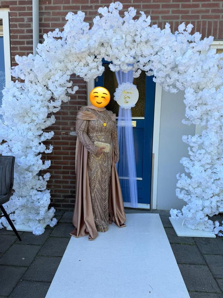 Prachtige gala jurk, Kleding | Dames, Jurken, Overige kleuren, Maat 46/48 (XL) of groter, Ophalen of Verzenden, Zo goed als nieuw