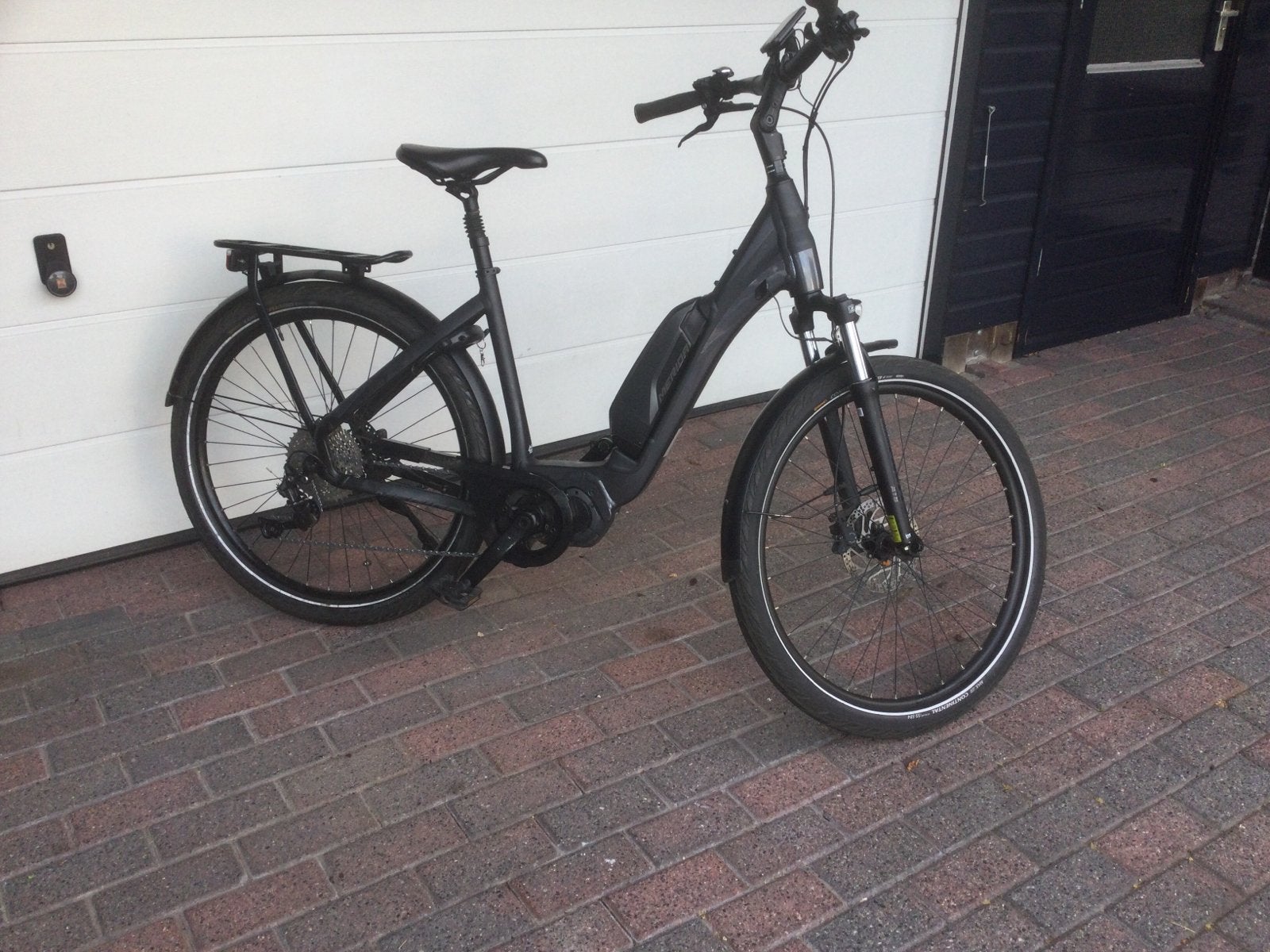 Sportieve Merida elektrische damesfiets M, Fietsen en Brommers, Elektrische fietsen, 51 tot 55 cm, Ophalen, Zo goed als nieuw