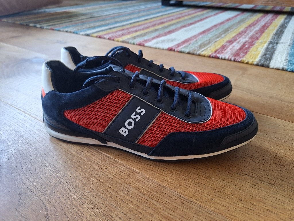 Sneakers, Blauw, Ophalen of Verzenden, BOSS Hugo Boss, Sneakers of Gympen