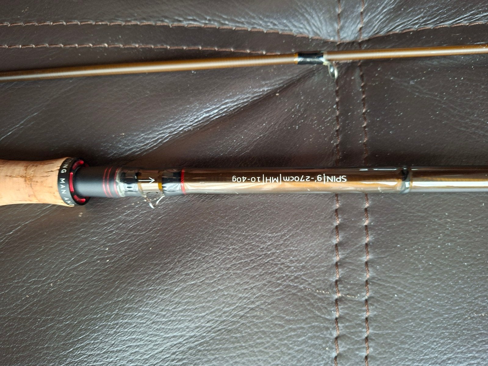 westin w 4 spinhengel 270 werpgewicht 10tot40gram0 cm, Ophalen, Zo goed als nieuw, Werphengel