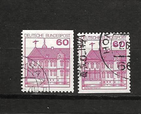 BRD 1028 C,D, Ophalen of Verzenden, BRD, Gestempeld