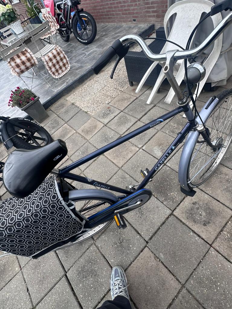 Gazelle fiets, Ophalen, Gazelle