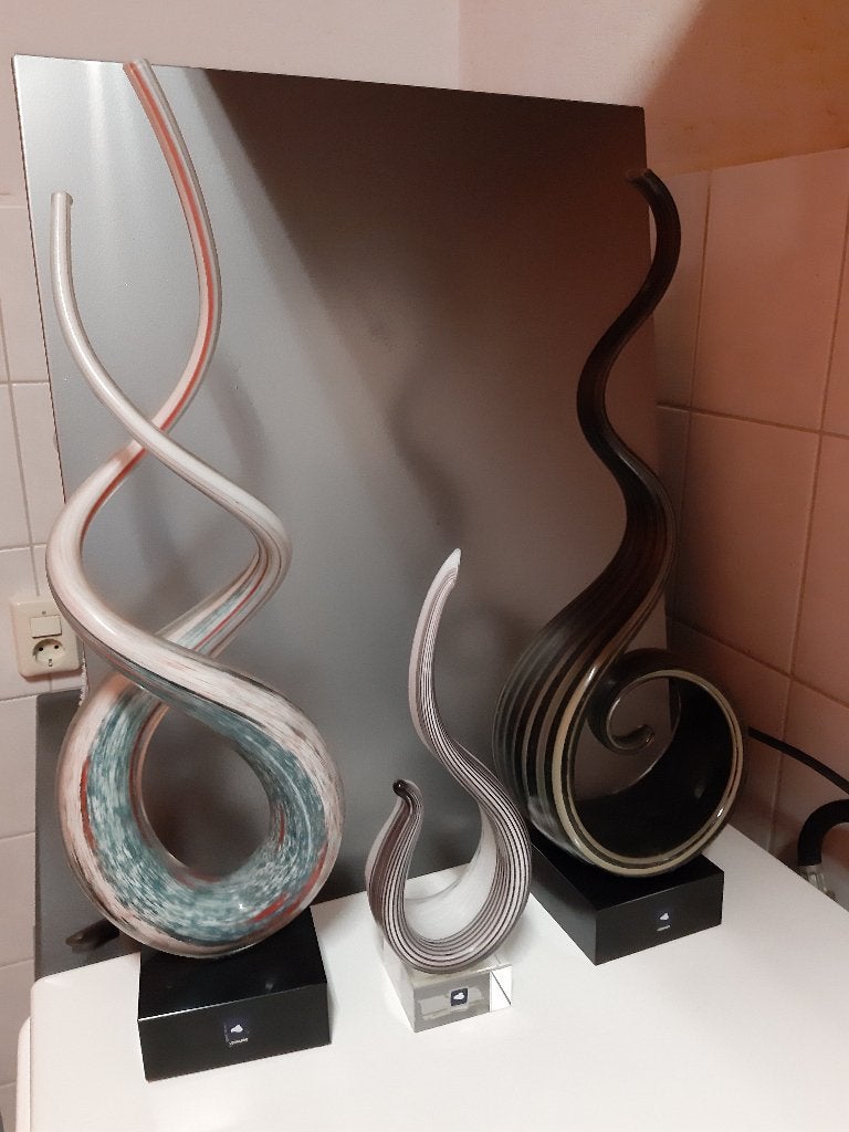 leonardo sculptuur  van alles wat, Ophalen of Verzenden, Zo goed als nieuw, Glas