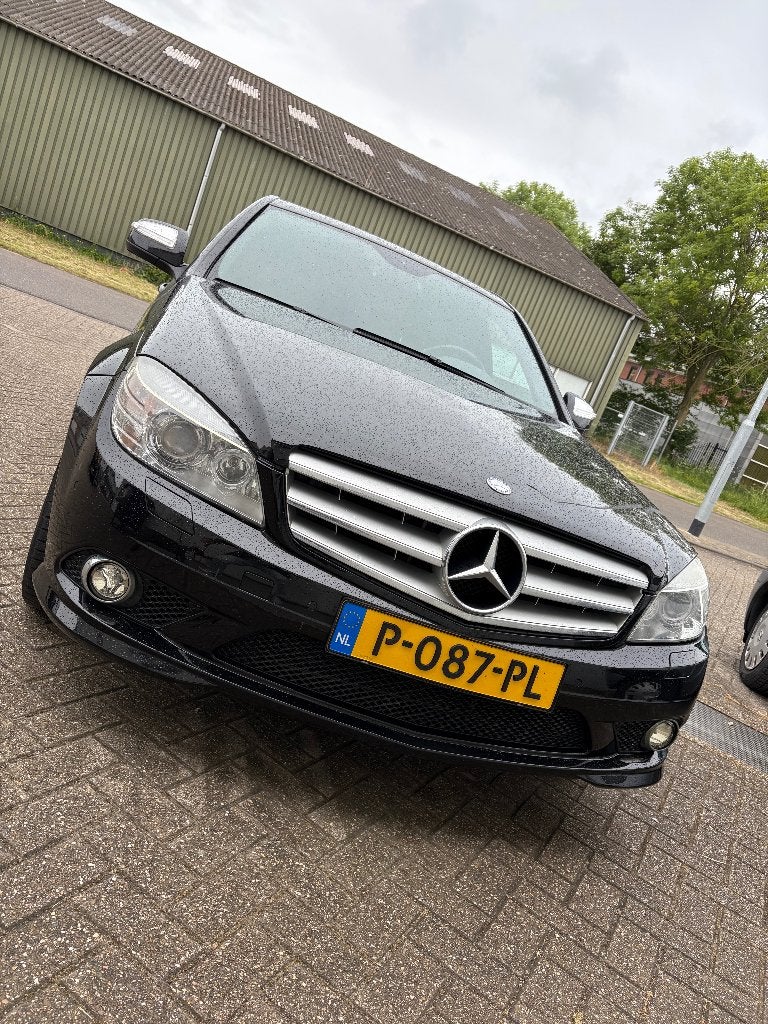 Mercedes-Benz C-Klasse 3.0 C280 Sedan AUT 2007 Zwart, Automaat, 1800 kg, Grijs, Particulier