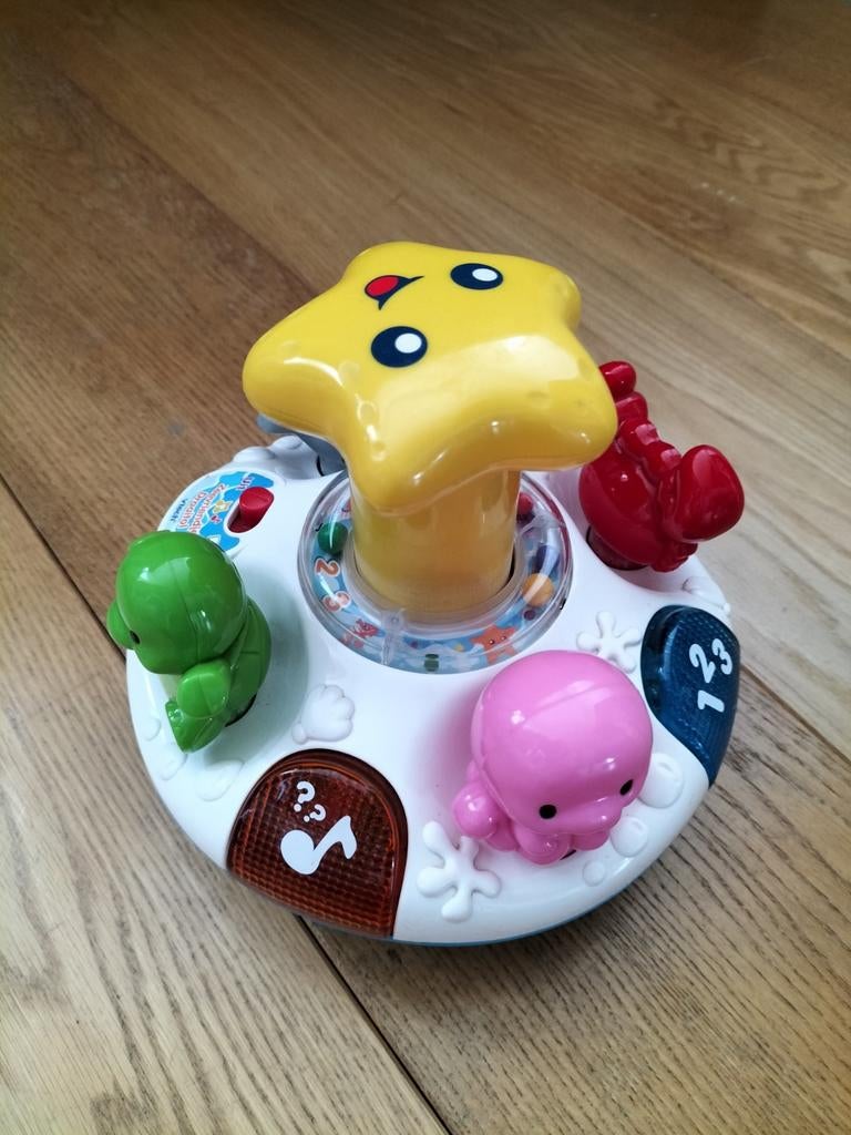 VTech Zeevriendjes Draaitol - Interactief Baby Speelgoed, Kinderen en Baby's, Speelgoed | Vtech, Ophalen of Verzenden, Zo goed als nieuw