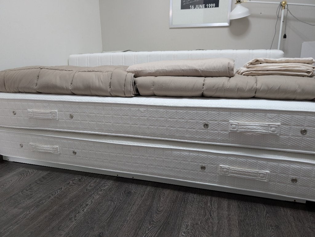 PULLMAN 2 matrassen 90x220x24cm, Ophalen, Gebruikt, 90 cm, Eenpersoons