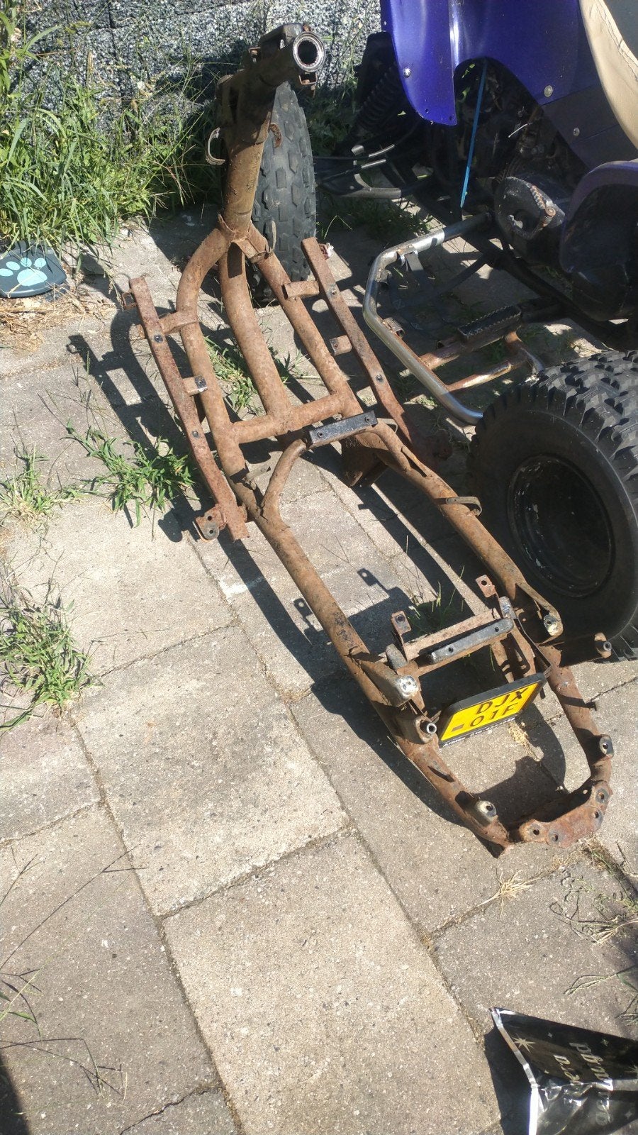 aangeboden Berini Strijker rood in onderdelen, Fietsen en Brommers, Brommeronderdelen | Scooters, Ophalen of Verzenden, Gebruikt