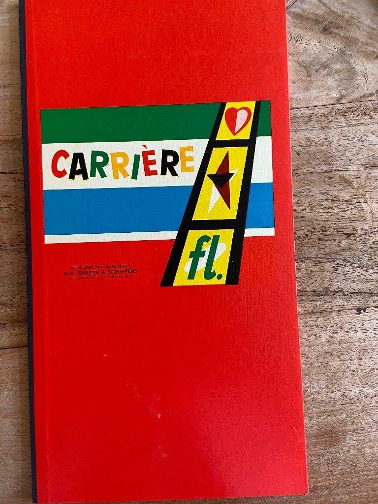 vintage bordspel 'carriere'  uit 1969 in goede staat, Ophalen of Verzenden, Gebruikt, Smeets & Schippers