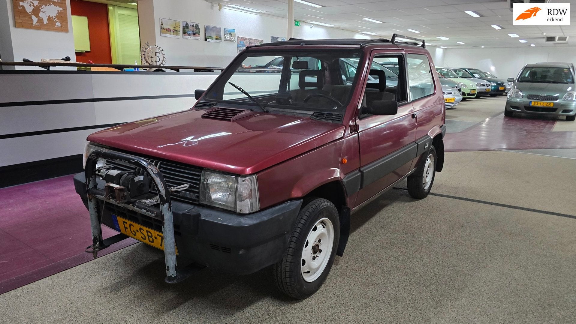 Fiat Panda 1000 4x4 Young, Gebruikt, Open dak, 45 pk, Bedrijf