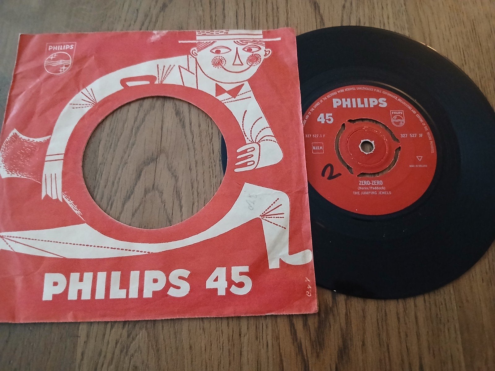 VINYL SINGLE   JUMPING JEWELS   1963, Ophalen of Verzenden, Zo goed als nieuw, Overige genres