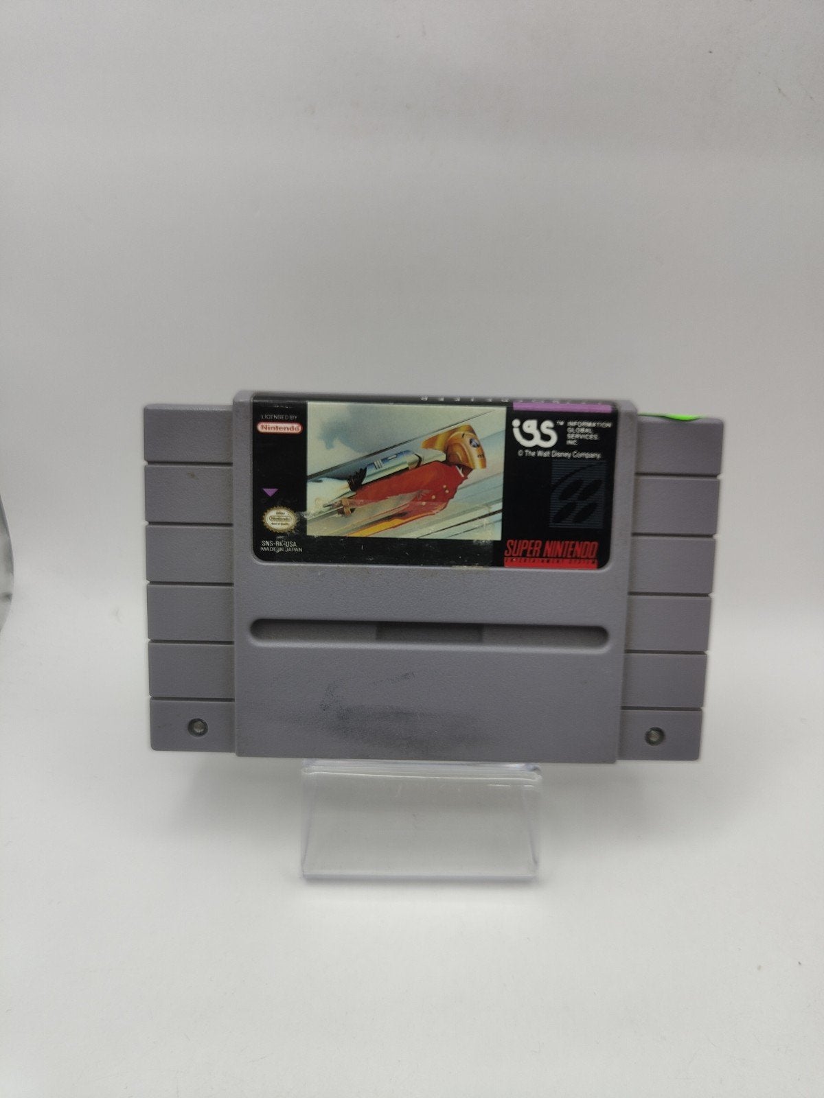 Rocketeer SNES USA, Gebruikt, Support@konami-europe.com, Konami Digital Entertainment B.V., 1183 NW Amstelveen, Nederland, 2 spelers