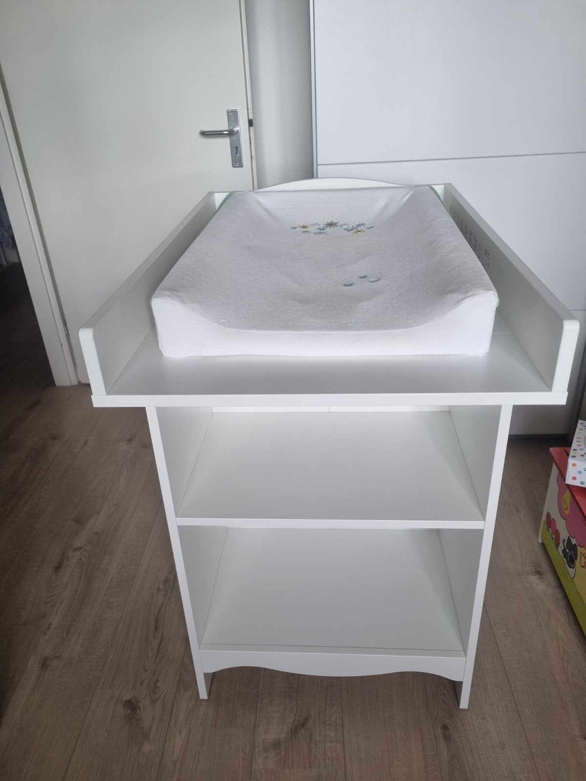 Ikea Smagora commode met aankleedkussen, Ophalen, Minder dan 75 cm, 70 cm of meer, Zo goed als nieuw
