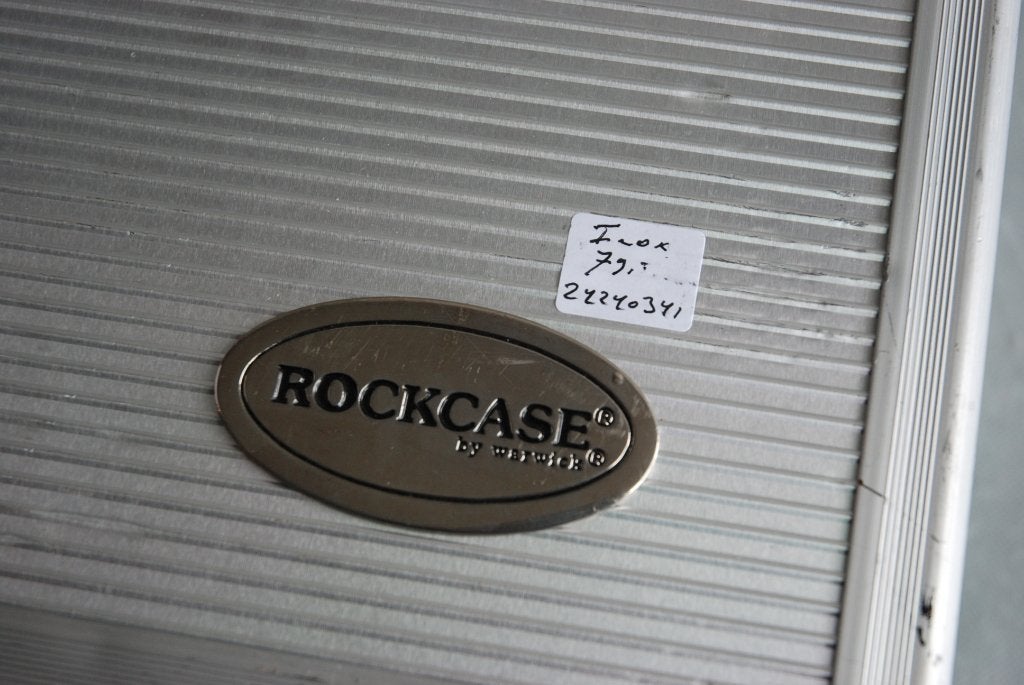 Inox Floorboard in flightcase van rockcase by warwick, Gebruikt, ., Ophalen of Verzenden, Inox