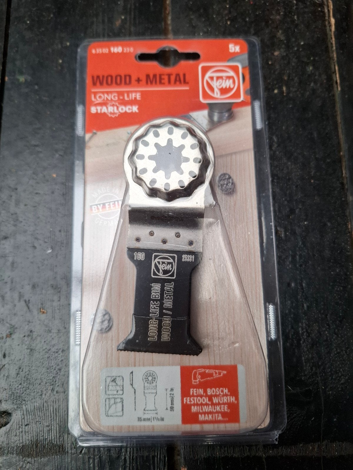 Fein starlock wood metal 5st, Ophalen of Verzenden, Nieuw