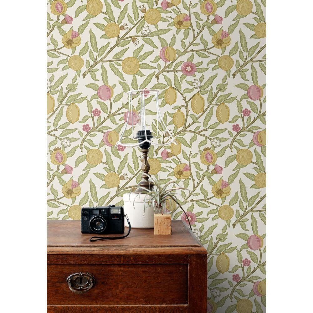 Esta behang Bloom/vintage flowers/sfeervol, Ophalen of Verzenden, 75 m² of meer