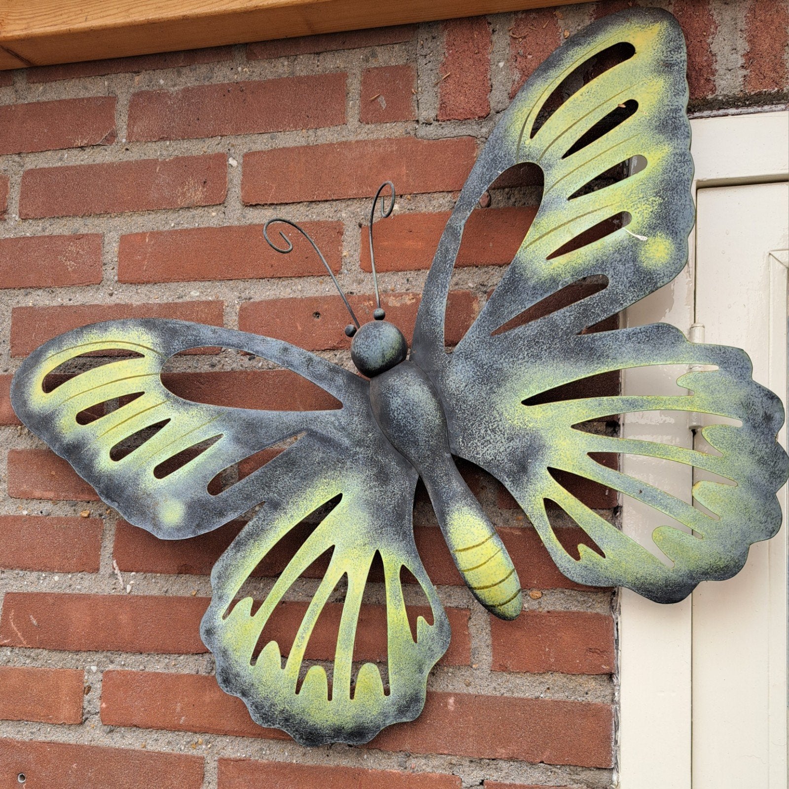 Zgan Wanddecoratie vlinder, Ophalen, Zo goed als nieuw