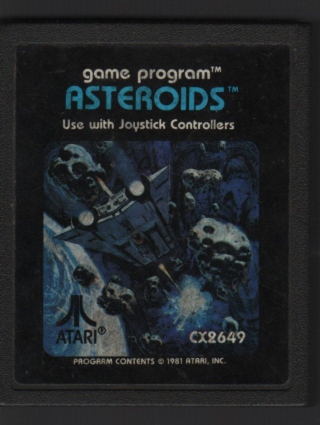 atari 2600 asteroids, Gebruikt, Shooter, 1 speler, Eén computer