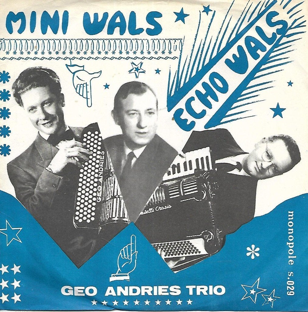 Geo Andries Trio - Mini wals, Ophalen of Verzenden, Gebruikt, 7 inch, Nederlandstalig