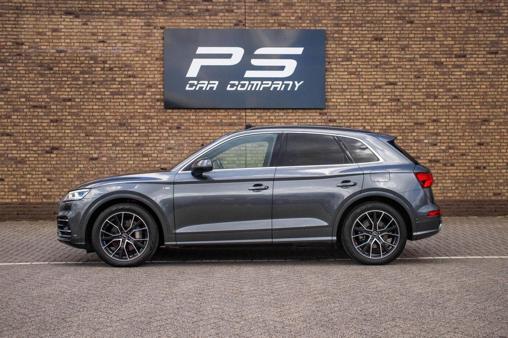 Audi Q5 55 TFSI e quattro S-Line, BTW, Massage, Luchtvering, Auto's, Automaat, 2005 kg, 4 cilinders, Leder en Stof