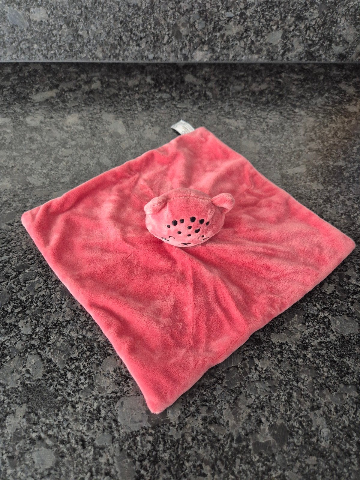 Kruidvat - Knuffeldoekje Panter / Poes roze, Ophalen of Verzenden