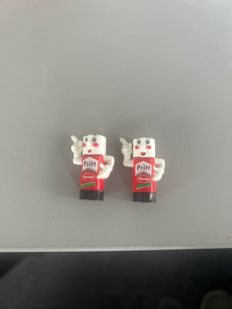 2 Pritt Henkel lijmstift figuurtjes, Ophalen of Verzenden, Zo goed als nieuw