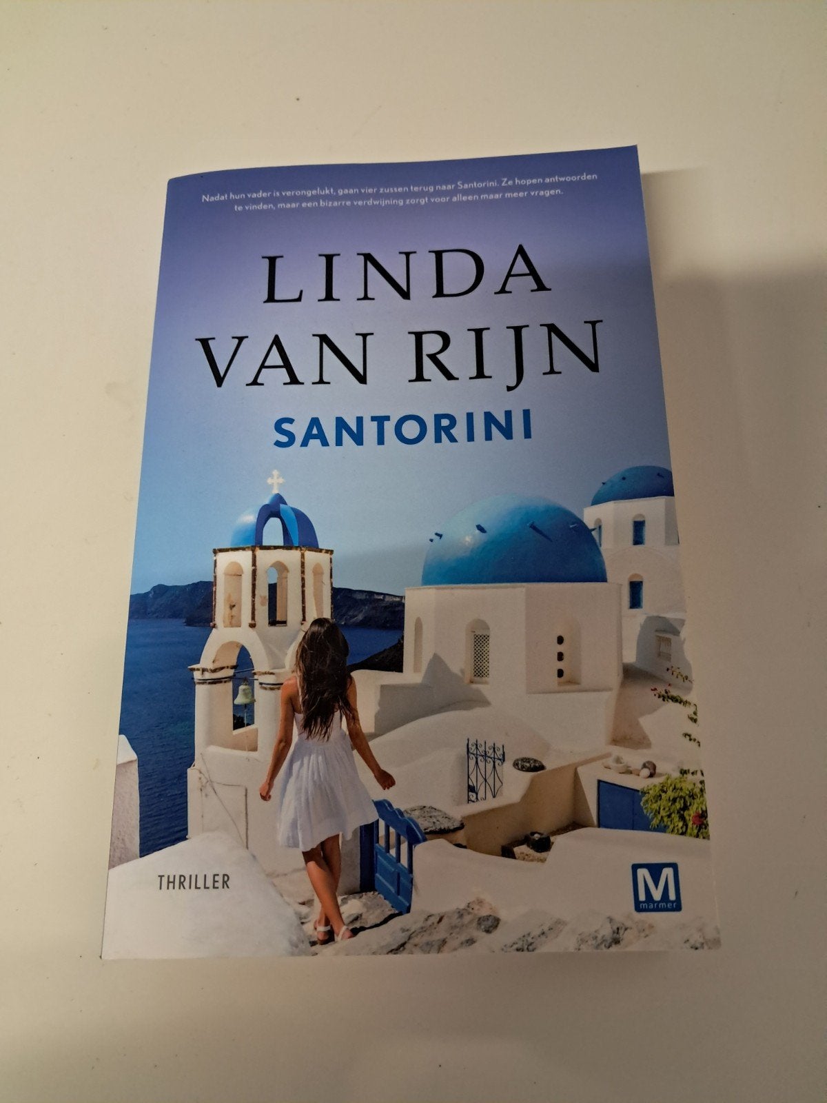 Santorini nieuwe thriller, Ophalen of Verzenden, Zo goed als nieuw