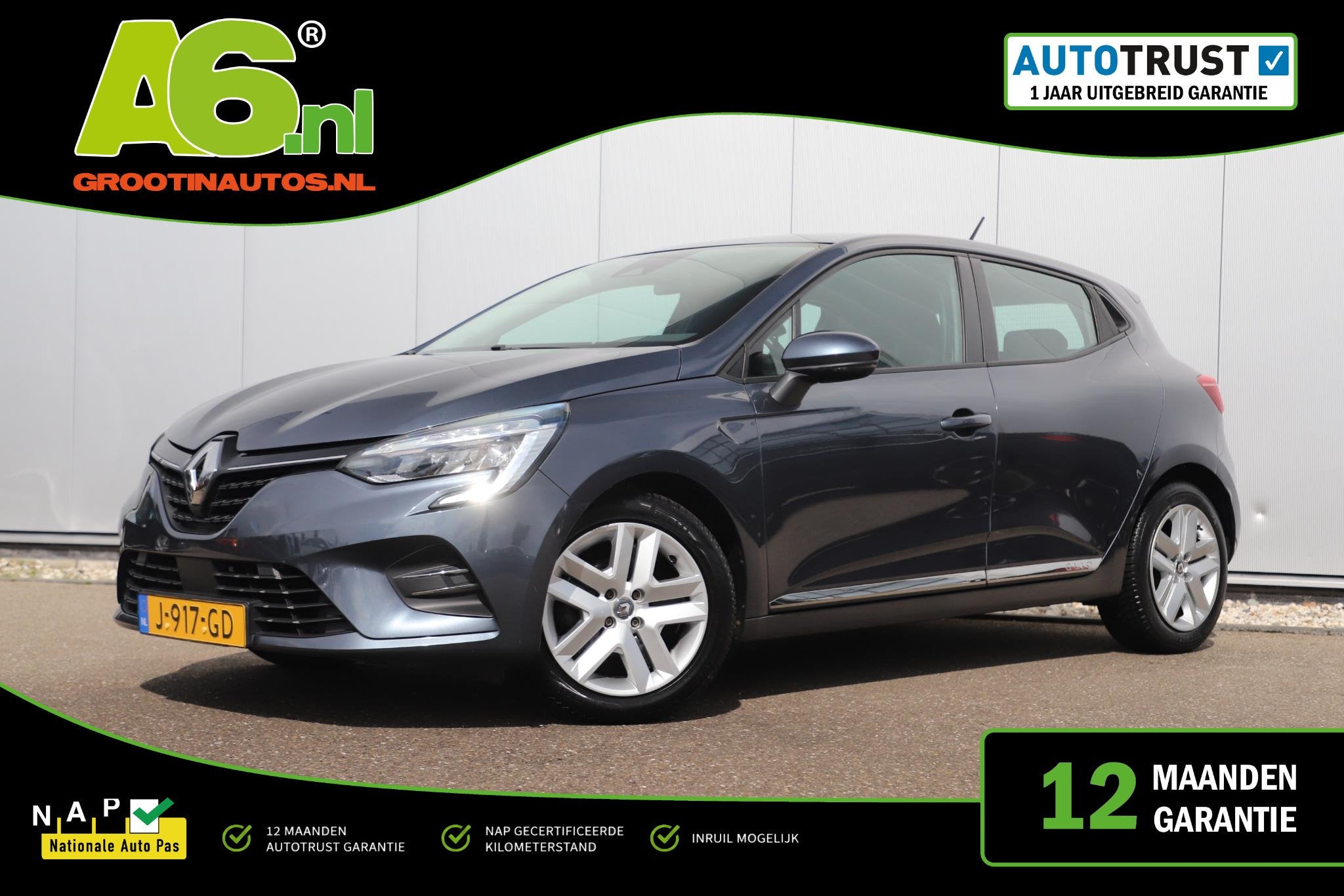 Renault Clio 1.0 TCe Zen Navigatie Carplay Android Airco Cru