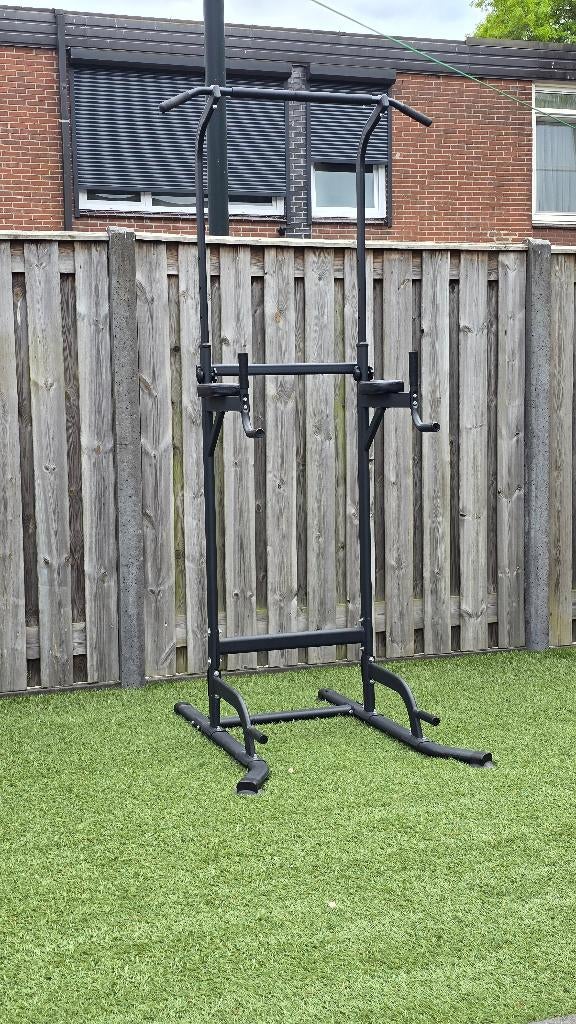 Pull up bar/rek/station - fitness, Ophalen, Zo goed als nieuw, Buik, Oprekstang