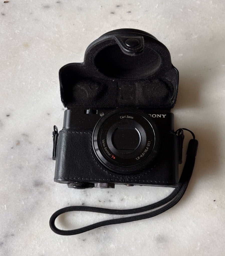 Sony RX100 II Compactcamera met ingebouwde flitser, Ingebouwde flitser, Ophalen of Verzenden, Zo goed als nieuw, Compactcamera