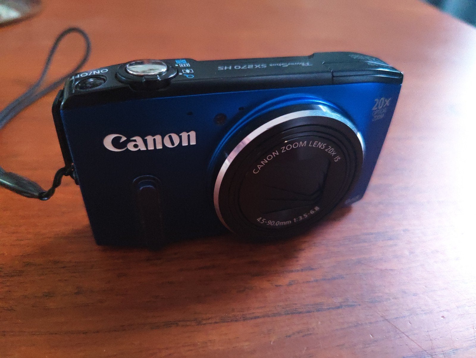 Canon PowerShot SX270 HS Compactcamera - Blauw, Audio, Tv en Foto, Fotocamera's Digitaal, Gebruikt, Canon, 16 megapixels, Ophalen of Verzenden