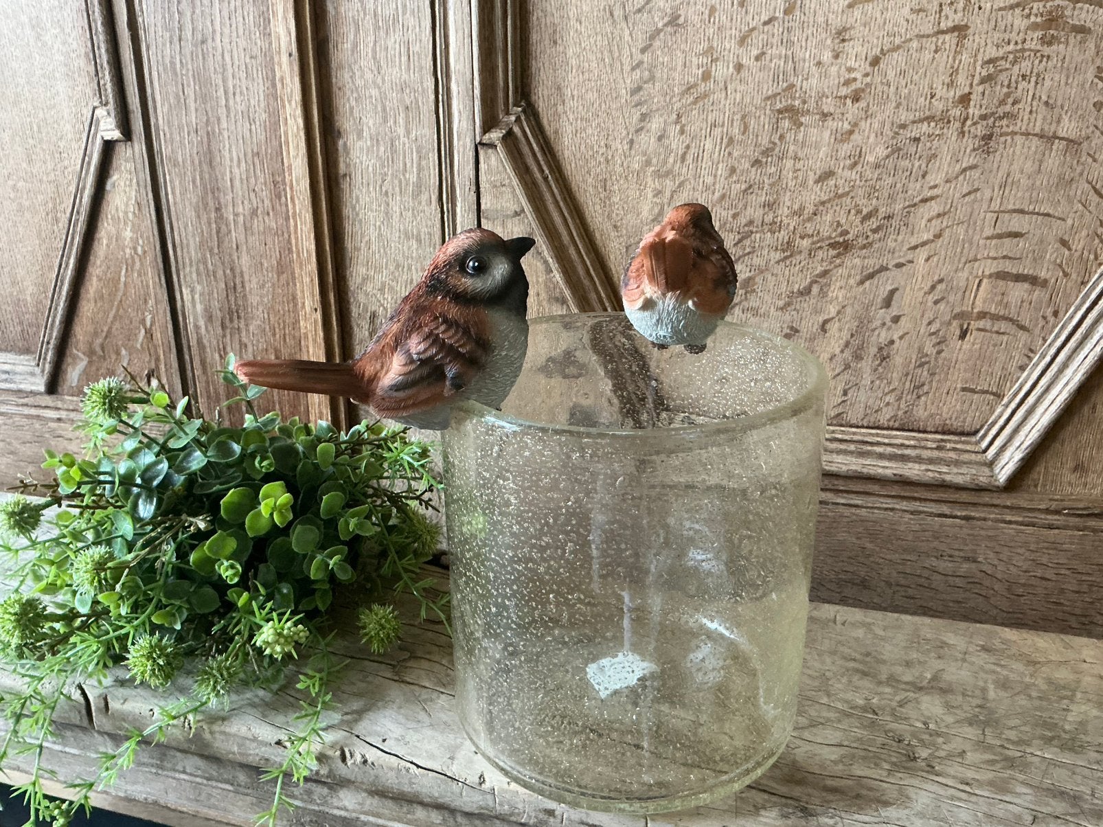 NIEUW leuke vogel vaas of pot hanger Mus, Ophalen of Verzenden, Nieuw