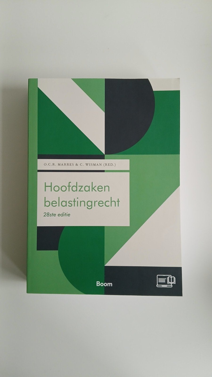 Hoofdzaken belastingrecht Boek (Fiscale) Rechtsgeleerdheid, Boeken, Studieboeken en Cursussen, Ophalen of Verzenden, Alpha, Zo goed als nieuw
