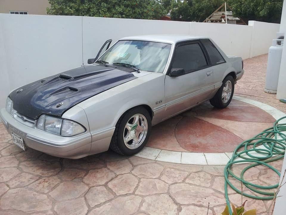 Mustang 87tm93.  Foxbody moterkap, Ophalen of Verzenden, Voor, Bumper