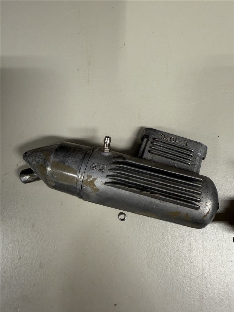 OS46LA O.S. 46LA Nitro tweetaktmotor voor RC-vliegtuigen, Ophalen of Verzenden, Zo goed als nieuw, Nitro