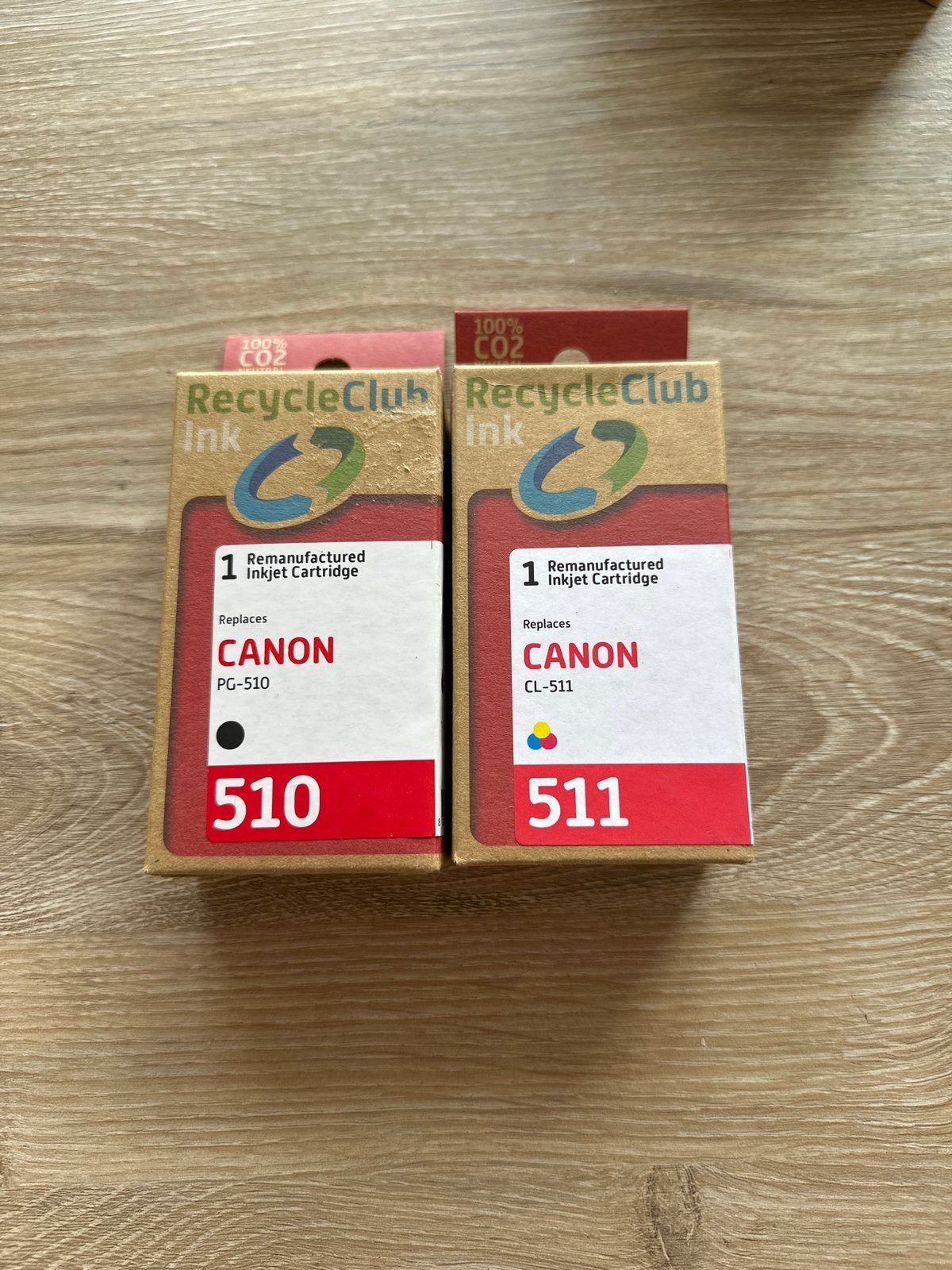 RecycleClub Ink Cartridges Canon PG-510 & CL-511, Recycleclub, Verzenden, Cartridge, Mon Plaisir 89c 4872AM Etten-Leur