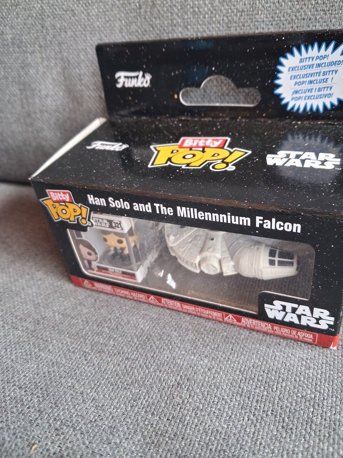 Funko Bitty Pop! Star Wars Han Solo & Millennium Falcon, Ophalen of Verzenden, Nieuw